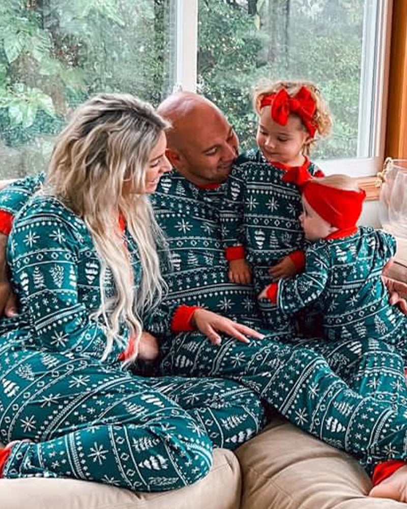 Weihnachts-Crew – Passender Weihnachtspyjama für die ganze Familie