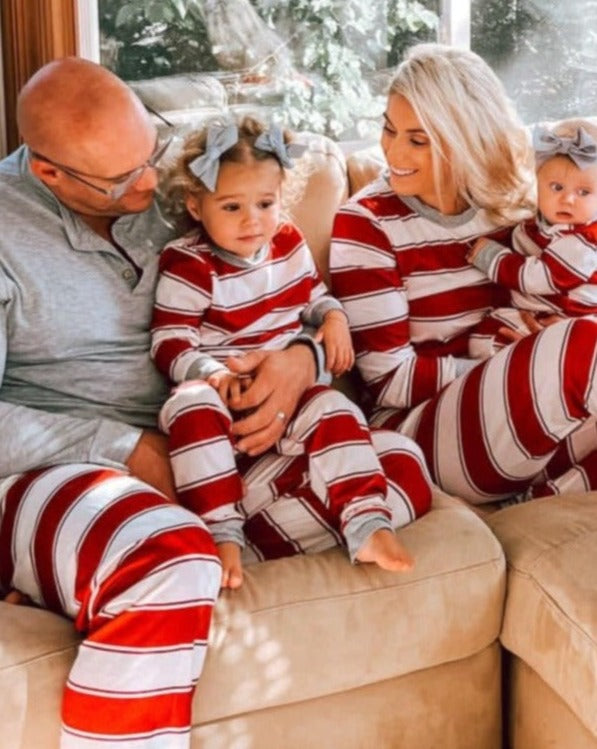 Pleasure Stripe – Passender Weihnachtspyjama für die ganze Familie 