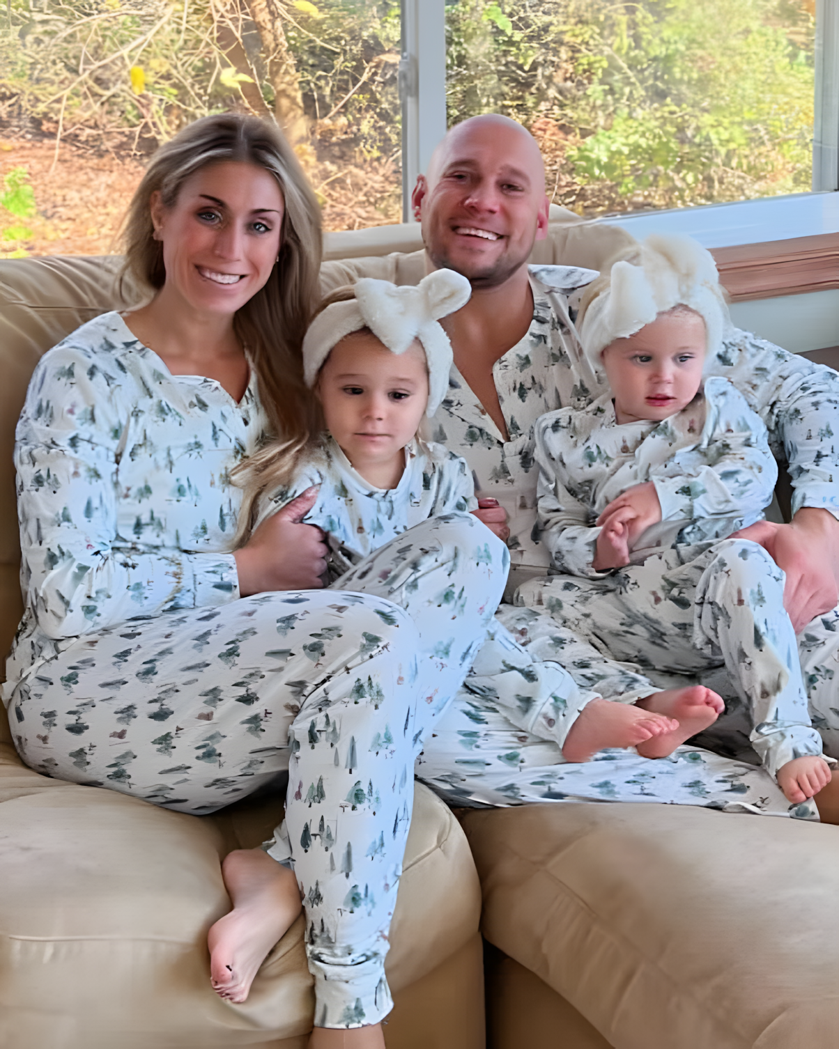 Leafy Dreams – Passender Weihnachtspyjama für die ganze Familie